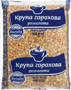 Крупа горохова розколота Вигода, 900 г